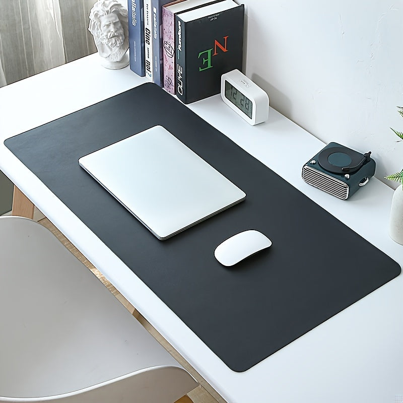 Mouse pad de couro sintético para escritório