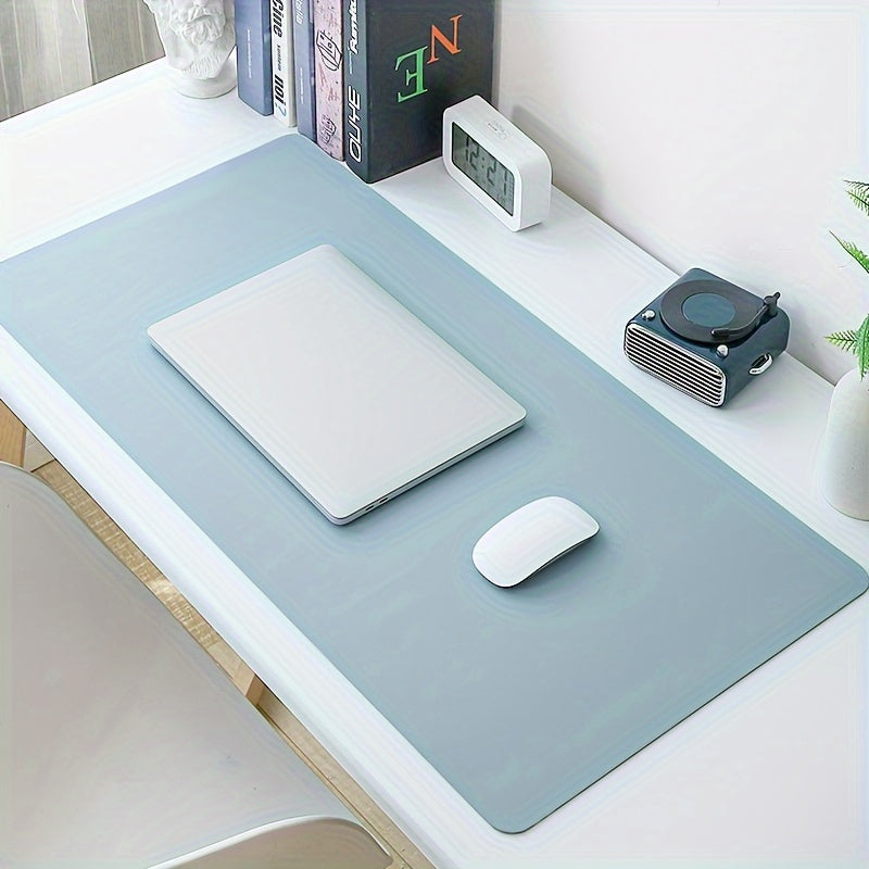 Mouse pad de couro sintético para escritório