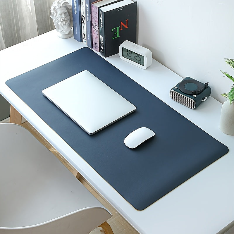 Mouse pad de couro sintético para escritório