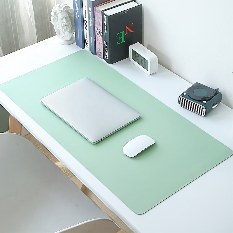Mouse pad de couro sintético para escritório