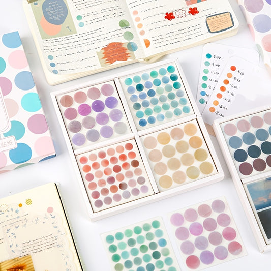 Kit de Adesivos Bolinha Washi