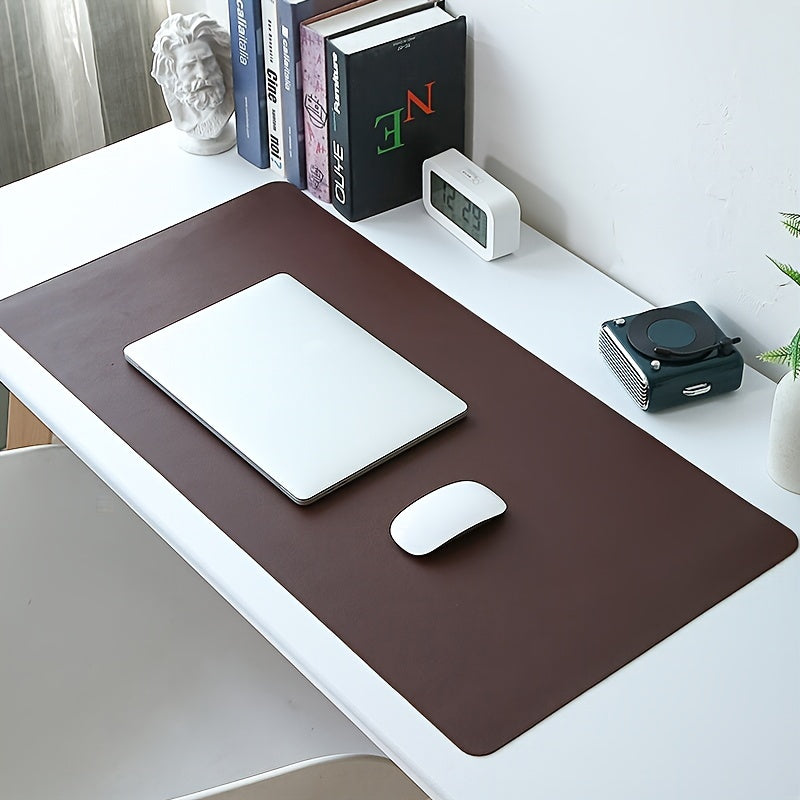 Mouse pad de couro sintético para escritório