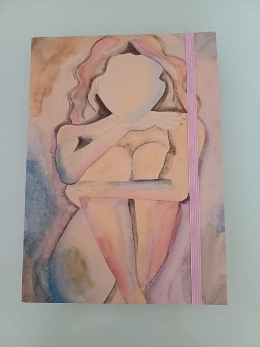Caderno Artesanal - "Minha Morada, meu corpo"