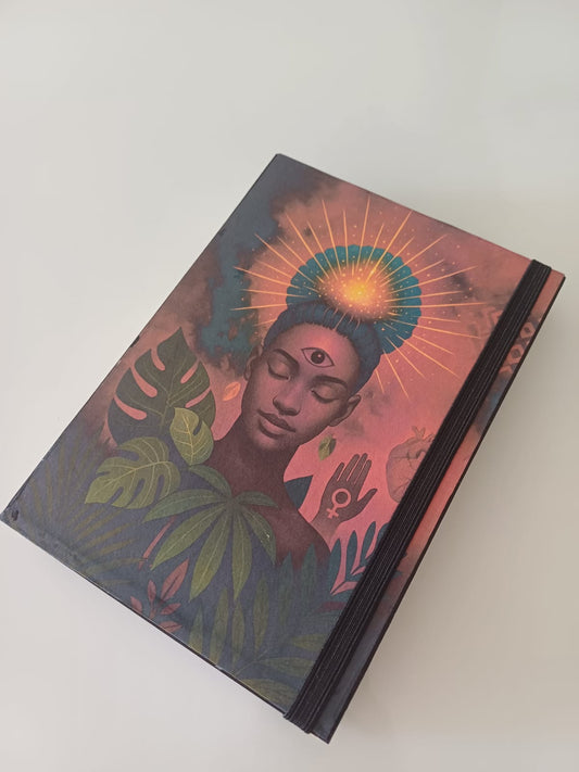 Caderno Artesanal - "Mulher Natureza"